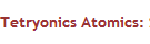 Tetryonics Atomics: Static/Radiative Fields